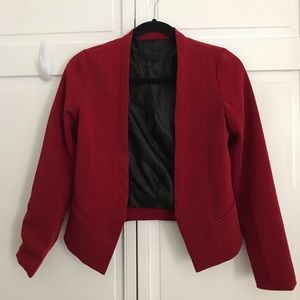Aryn K Red Blazer